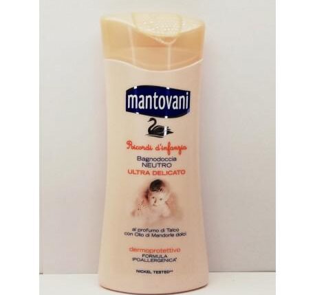 MANTOVANI BAGNOSCHIUMA 400ML OLIO DI MANDORLE