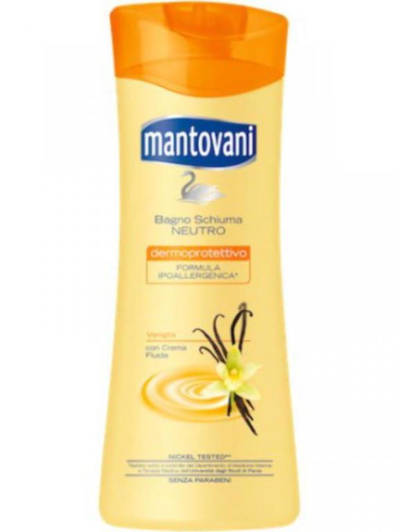 MANTOVANI BAGNOSCHIUMA 400ML VANIGLIA MANTOVANI BAGNOSCHIUMA 400ML VANIGLIA