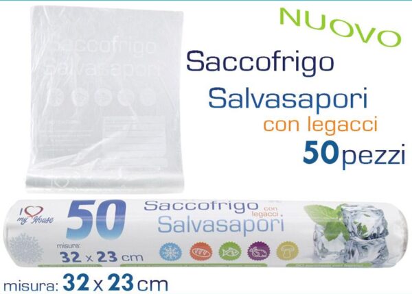 SACCOFRIGO 50 PZ 23X32 CM ART.093761