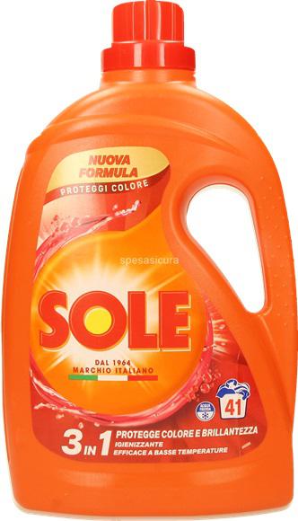 SOLE LAVATRICE LIQ. 41 MIS. PROTEZ.COLORE SOLE LAVATRICE LIQ. 41 MIS. PROTEZ.COLORE