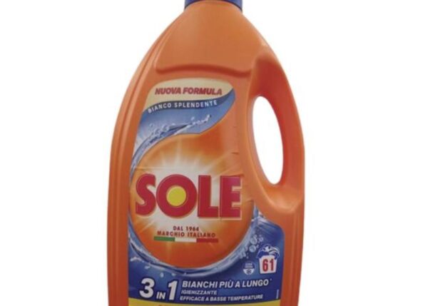 SOLE LAVATRICE LAV.61 MIS BIANCO