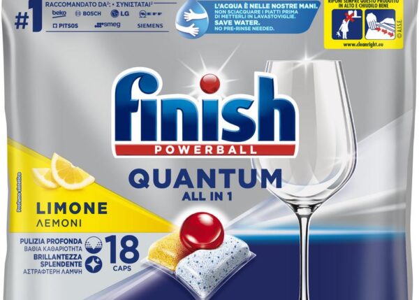 FINISH QUANTUM TUTTO IN1 18TABS LIMONE
