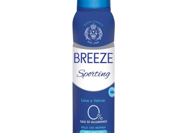 BREEZE DEO SPRAY 150ML SPORTING NEW