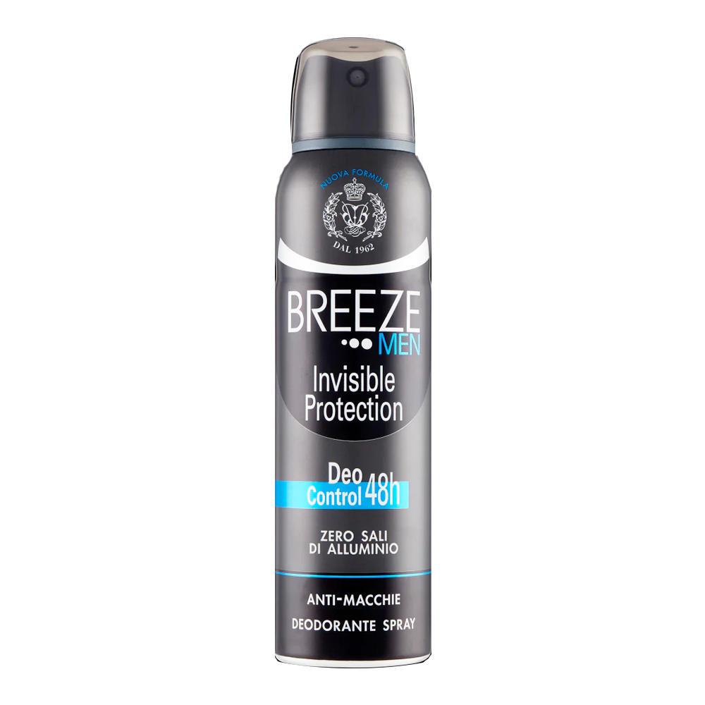 BREEZE DEO SPRAY 150ML F.MEN INVISIBLE PROTECTION BREEZE DEO SPRAY 150ML F.MEN INVISIBLE PROTECTION