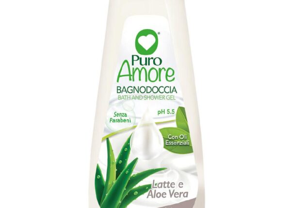 PURO AMORE BAGNO 750ML LATTE/ALOE VERA