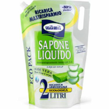 MIL MIL SAPONE LIQ .2LT BUSTA ALOE