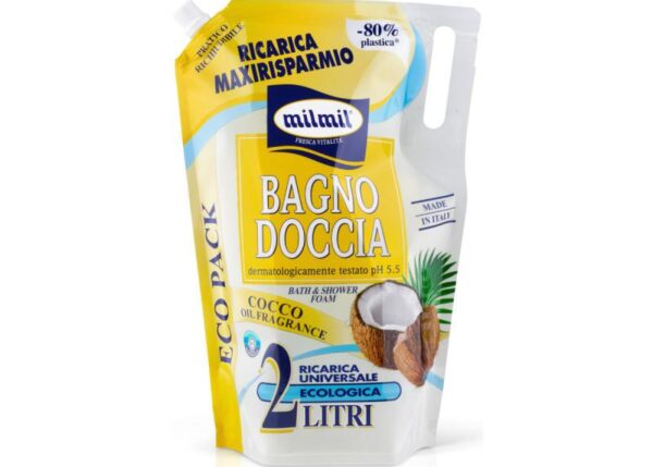 MIL MIL BAGNO 2LT BUSTA COCCO OIL FRAGRANCE