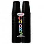 DOPLA BICCH.ACQUA 2X50PZ NERI