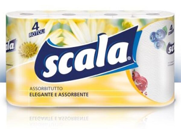 SCALA ASCIUGATUTTO 4 ROTOLI