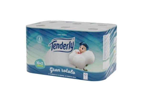 TENDERLY IGIENICA 12RT GRAN ROTOLO SOFT CARE