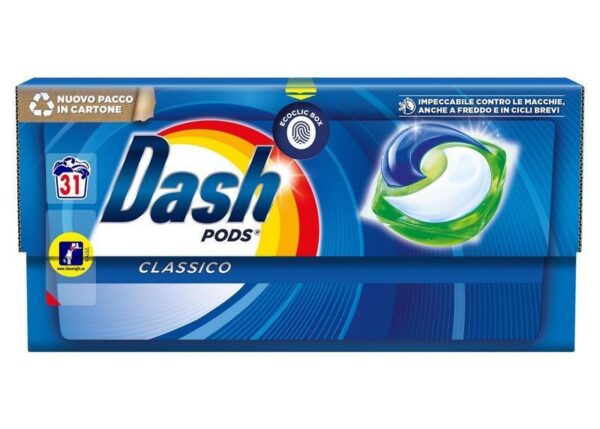 DASH PODS LAVATRICE BLU 31PZ CLASSICO