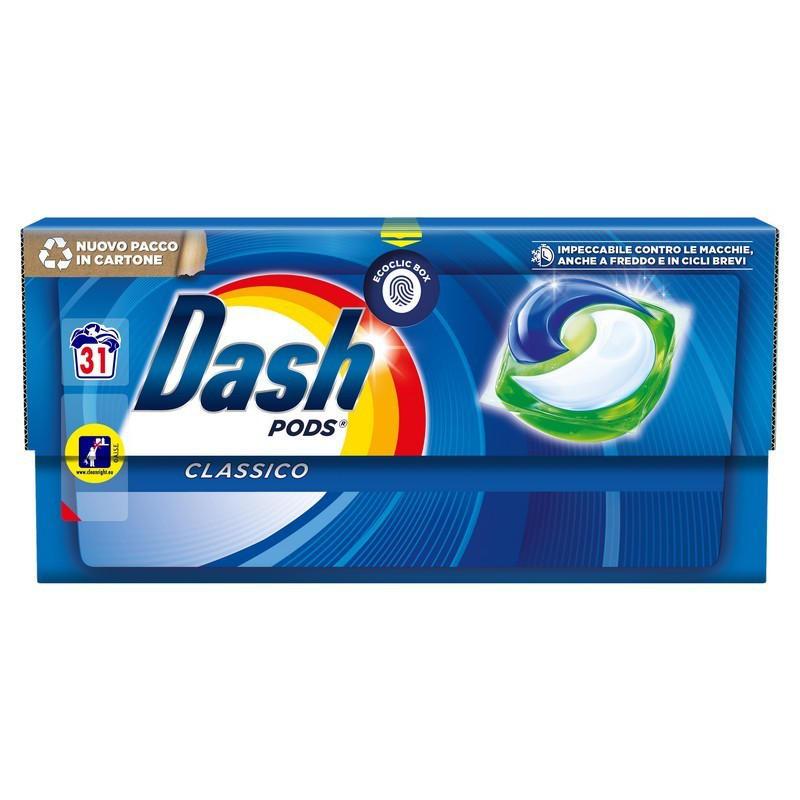 DASH PODS LAVATRICE BLU 31PZ CLASSICO DASH PODS LAVATRICE BLU 31PZ CLASSICO