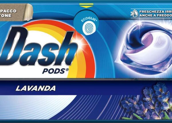 DASH PODS LAVATRICE BLU 31PZ LAVANDA