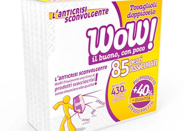WOW TOV. PZ.85 2V 40X40 BIANCO