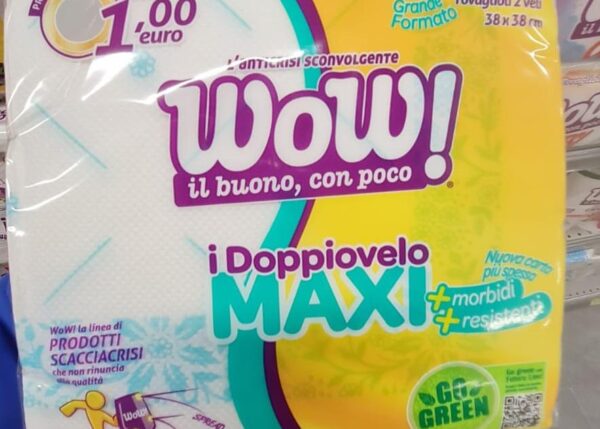 WOW TOV. MAXI 2V 38X38CM P43 P.LESS.