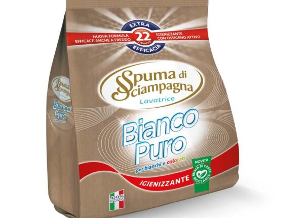 SPUMA SC. DET POLV 22M BIANCO PURO IGIENIZZANTE