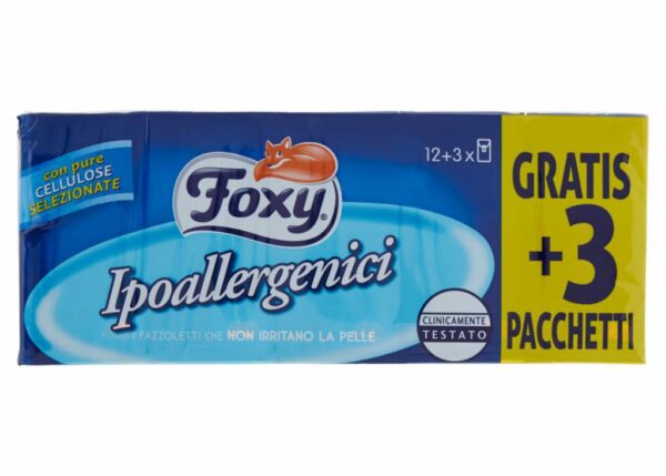 FOXY FAZZOLETTI 15PZ 4V.