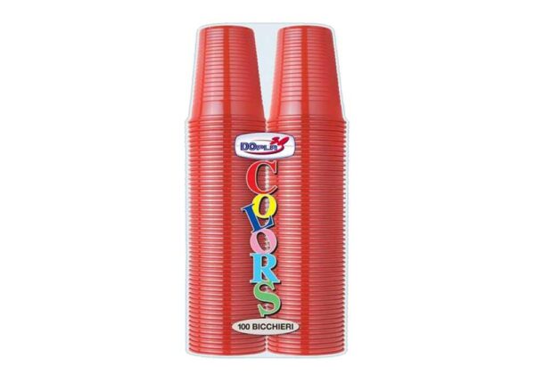 DOPLA BICCH.ACQUA 2 X 50 PZ ROSSI