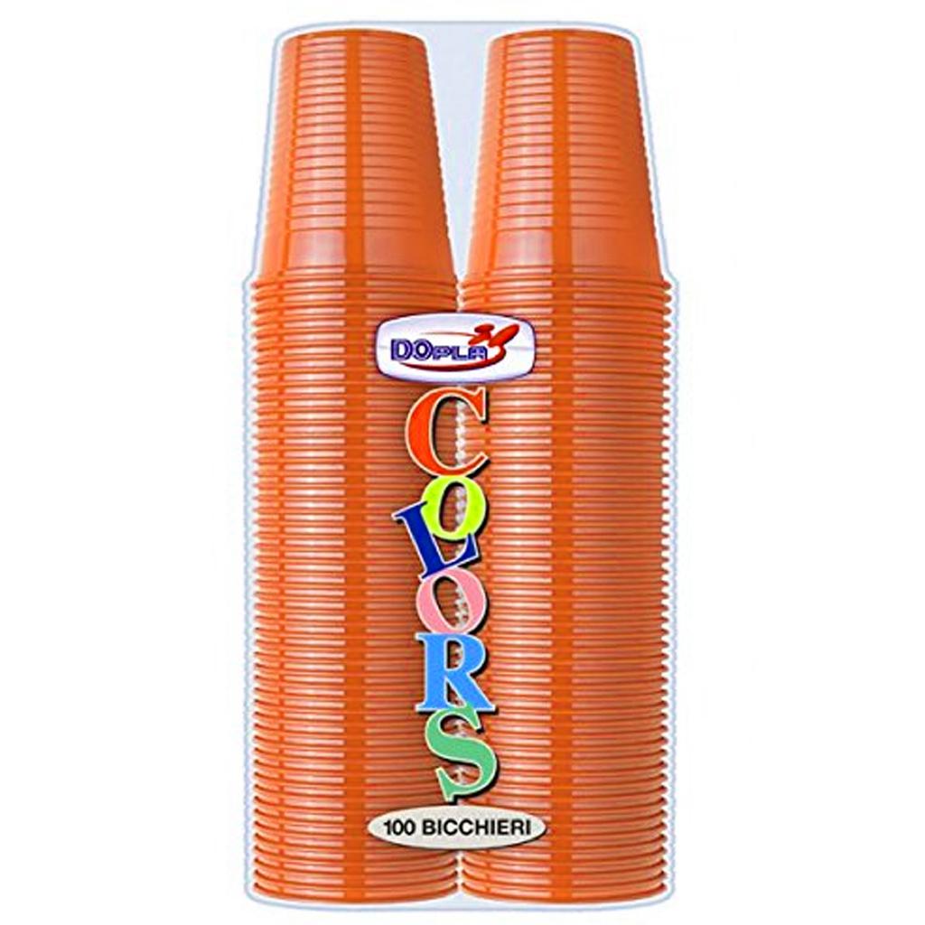 DOPLA BICCH. ACQUA 2 X50 PZ ARANCIO DOPLA BICCH. ACQUA 2 X50 PZ ARANCIO