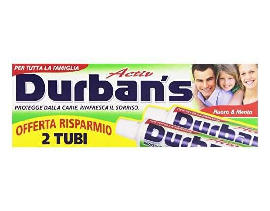 DURBANS DENT. 75ML X2 ACTIV