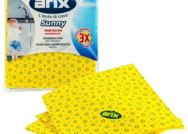 ARIX PANNO GIALLO SUNNY M/USO 3PZ