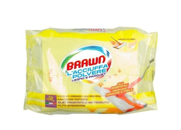 BRAWN ACC/POLVERE 12PZ PARQUET PROF.