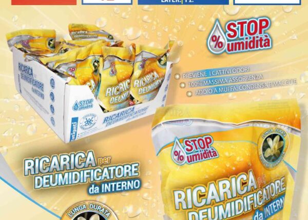 RICARICA DEUMIDIFICATORE 500GR VANIGLIA ART.38394
