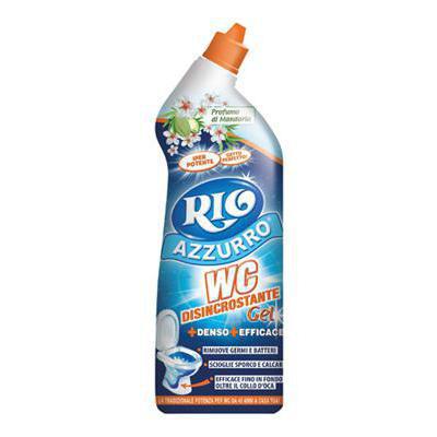 RIO AZZURRO WC GEL 750ML DISINCROSTANTE RIO AZZURRO WC GEL 750ML DISINCROSTANTE