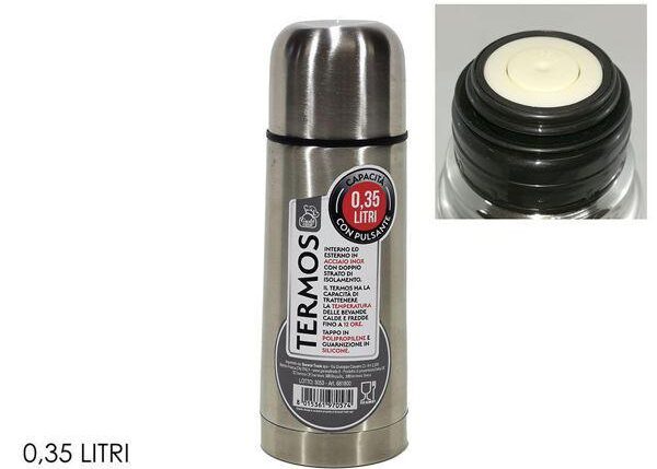 TERMOS ACCIAIO 1LT C/PULSANTE ART.681803