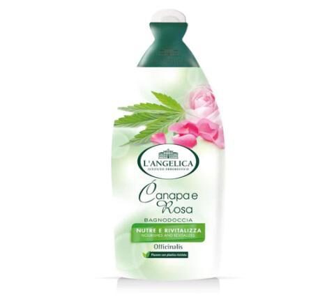 L'ANGELICA BAGNO 500ML CANAPA&ROSA