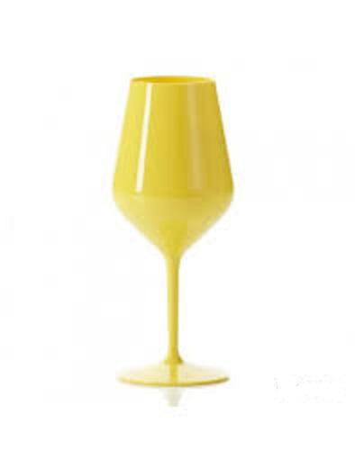 CALICE WINE COCKTAIL 470CC GIALLO ART.5000-GI CALICE WINE COCKTAIL 470CC GIALLO ART.5000-GI