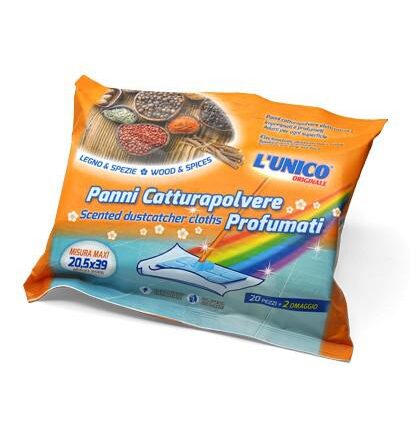 PANNO UNICO 22 PZ LEGNO E SANDALO