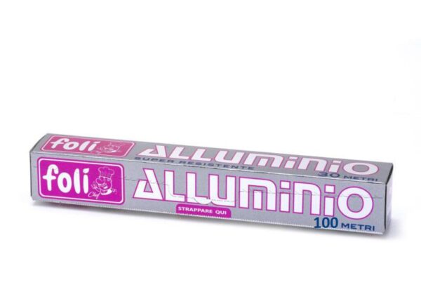 FOLI' ALLUMINIO 100MT ART.415