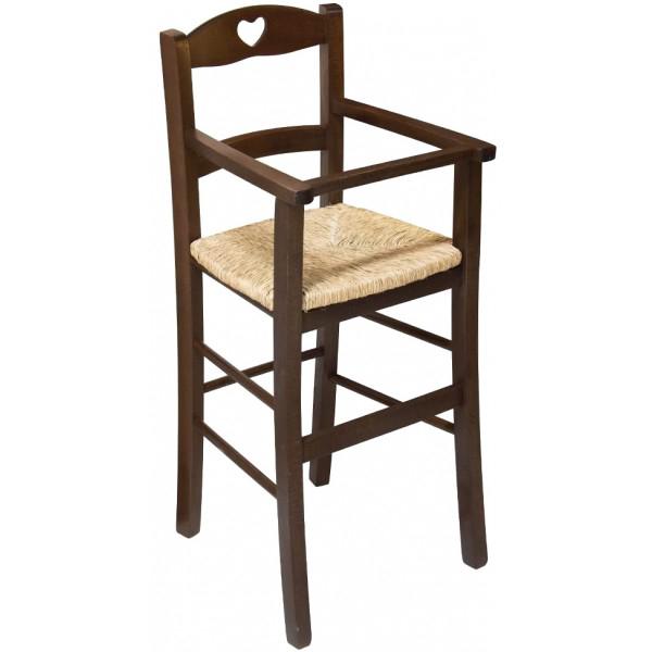 SEGGIOLONE BABY LEGNO ALTO NOCE SCURO $ SEGGIOLONE BABY LEGNO ALTO NOCE SCURO $