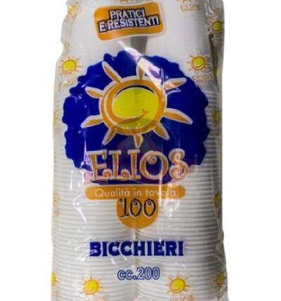 ELIOS BICCHIERE BIANCO 200C.X100