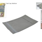 SACCHETTO CON CHIUSURA ERMETICA 20X30CM SET 3PZ ART.15104901@