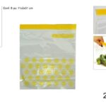 SACCHETTI PLASTICA 24*28CM 2,5LT 8PZERMETICI 2019054