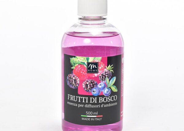 DIFFUSORE DI ESSENZA RIC 500 ML FRUTTI DI BOSCO BOUQUET NERA ART.07459 -