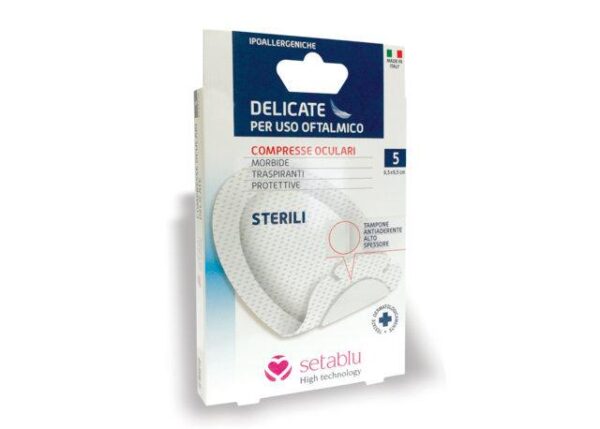 SETABLU COMPRESSE OCULARI 5PZ