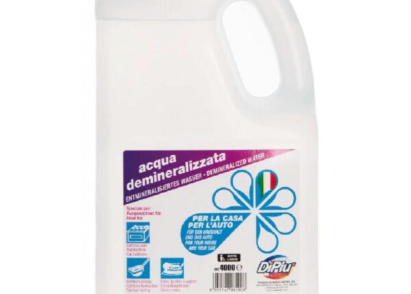DIPIÃ™ ACQUA DEMINERALIZZATA 4LT
