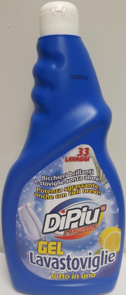 DIPIÙ LAVASTOVIGLIE GEL 33 LAV.LIMONE 660ML DIPIÙ LAVASTOVIGLIE GEL 33 LAV.LIMONE 660ML