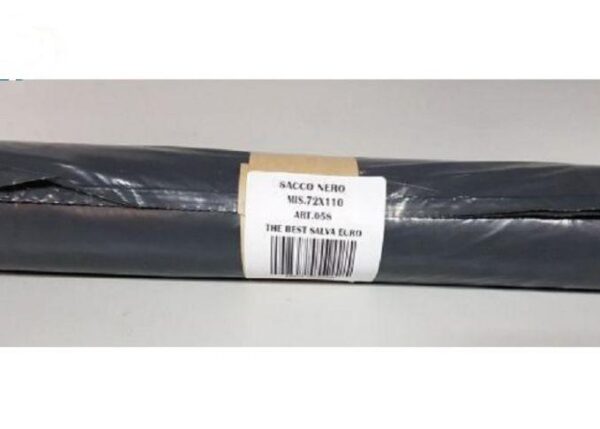 THE BEST SACCH.NERO 72X110 ANTIGOCCIA 7PZ