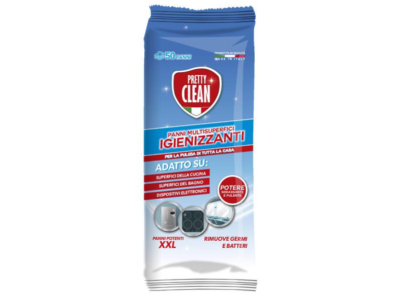 PRETTY CLEAN WET WIPES 50 PANNI MULTISUP. IGIEN. ART.62400 PRETTY CLEAN WET WIPES 50 PANNI MULTISUP. IGIEN. ART.62400