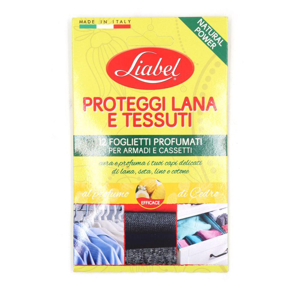 LIABEL PROTEGGI LANA E TESSUTI 12 FOGLI CEDRO LIABEL PROTEGGI LANA E TESSUTI 12 FOGLI CEDRO