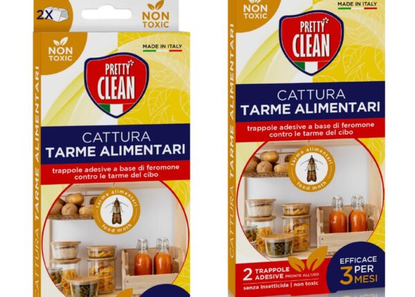 PRETTY CLEAN CATTURA TARME ALIMENTARI 2 TRAPP. ART.625481