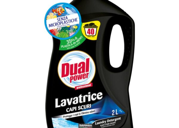 DUAL POWER LAVATRICE 2 LT. 40 LAVAGGI CAPI SCURI