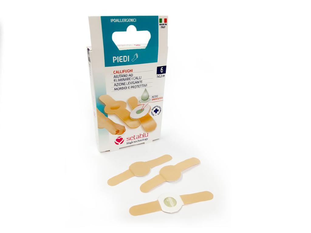 SETABLU CEROTTI CALLIFUGHI PROTETTIVI 6PZ SETABLU CEROTTI CALLIFUGHI PROTETTIVI 6PZ