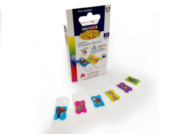SETABLU CEROTTI BAMBINI TATTOO 12PZ MEDI