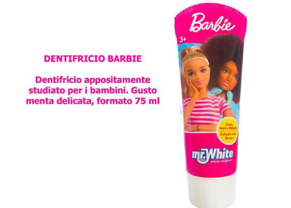 MRWHITE DENT. 75ML BARBIE