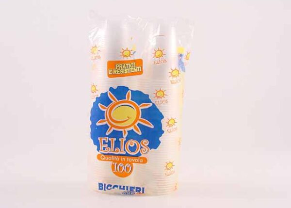 ELIOS BICCHIERE TRASP.200 CC